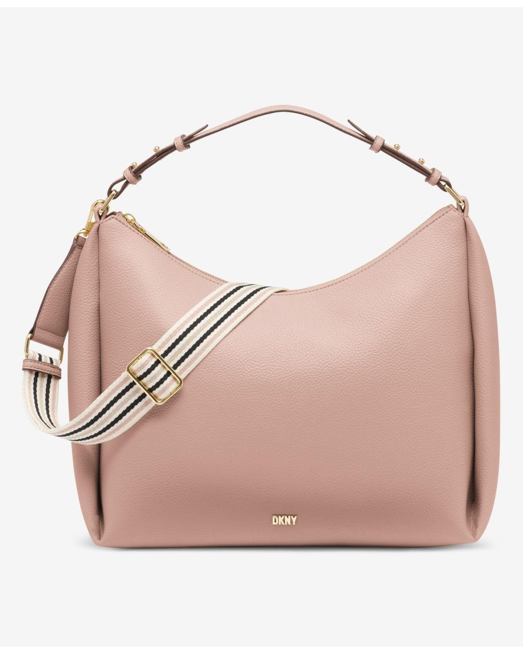 DKNY Hailey Convertible Hobo Bag in Pink Lyst
