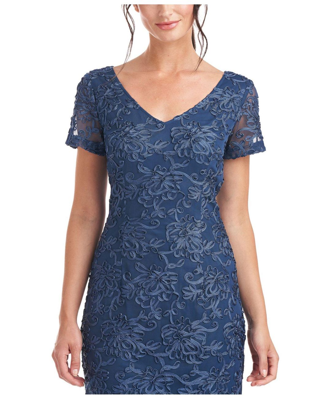 Js collections best sale soutache sheath dress