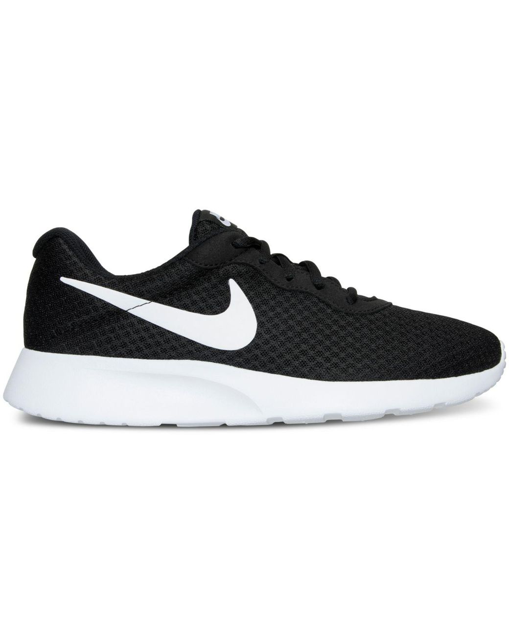 nike women's tanjun casual sneakers from finish line
