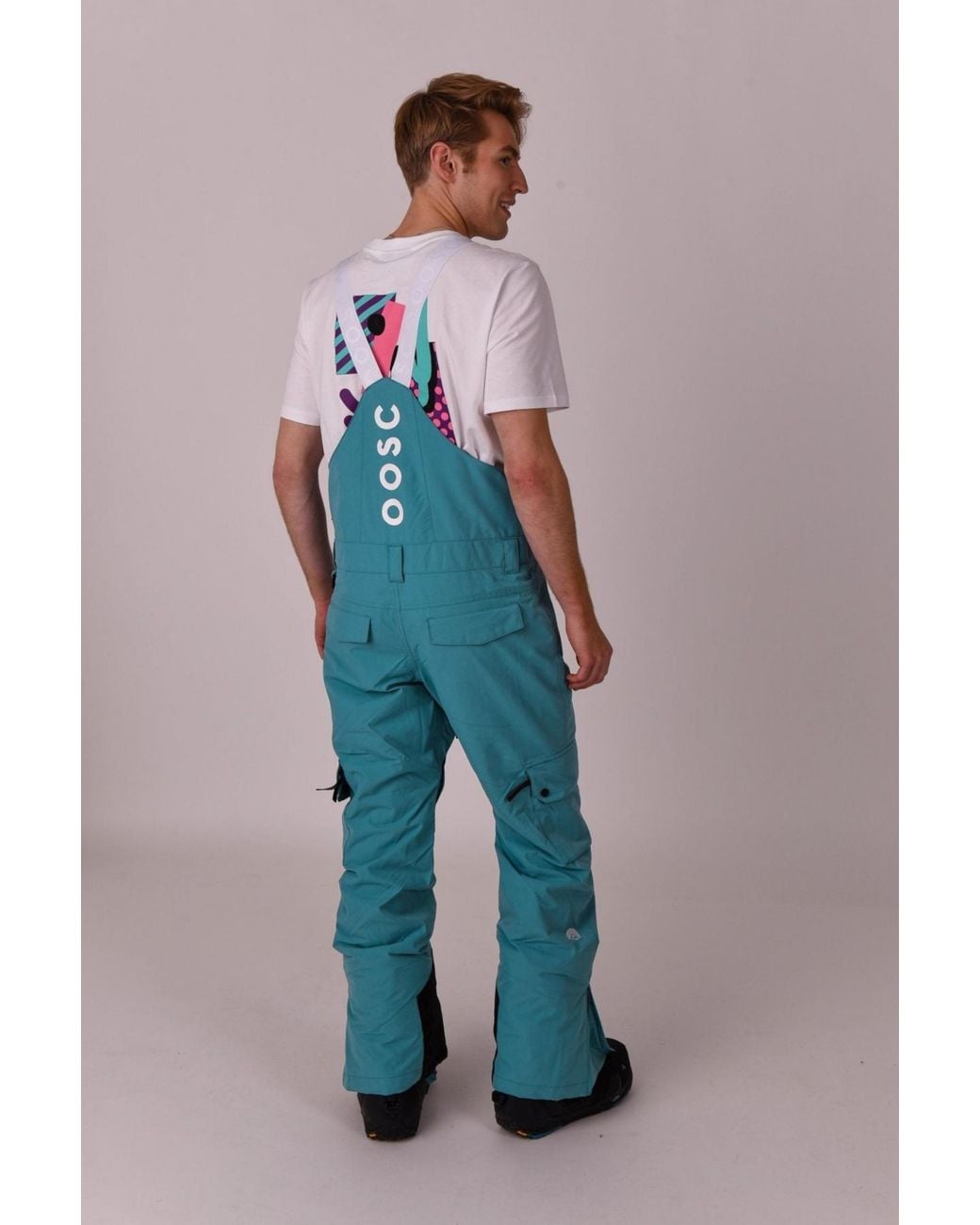 OOSC Blue Yeh Man Bib Pant for men