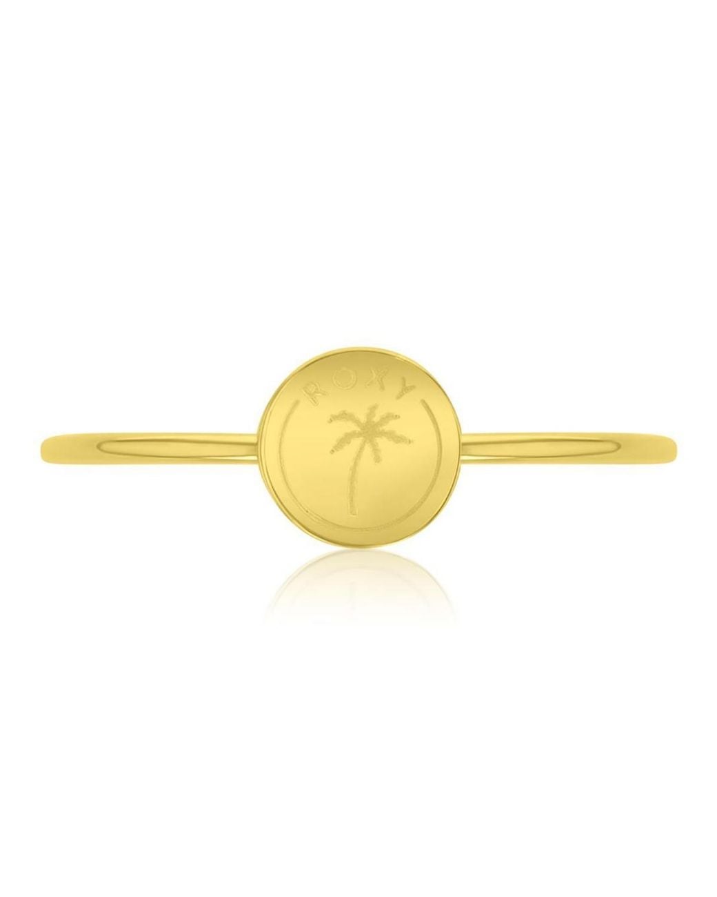 Roxy Waterproof Yellow Palm Tree Ring