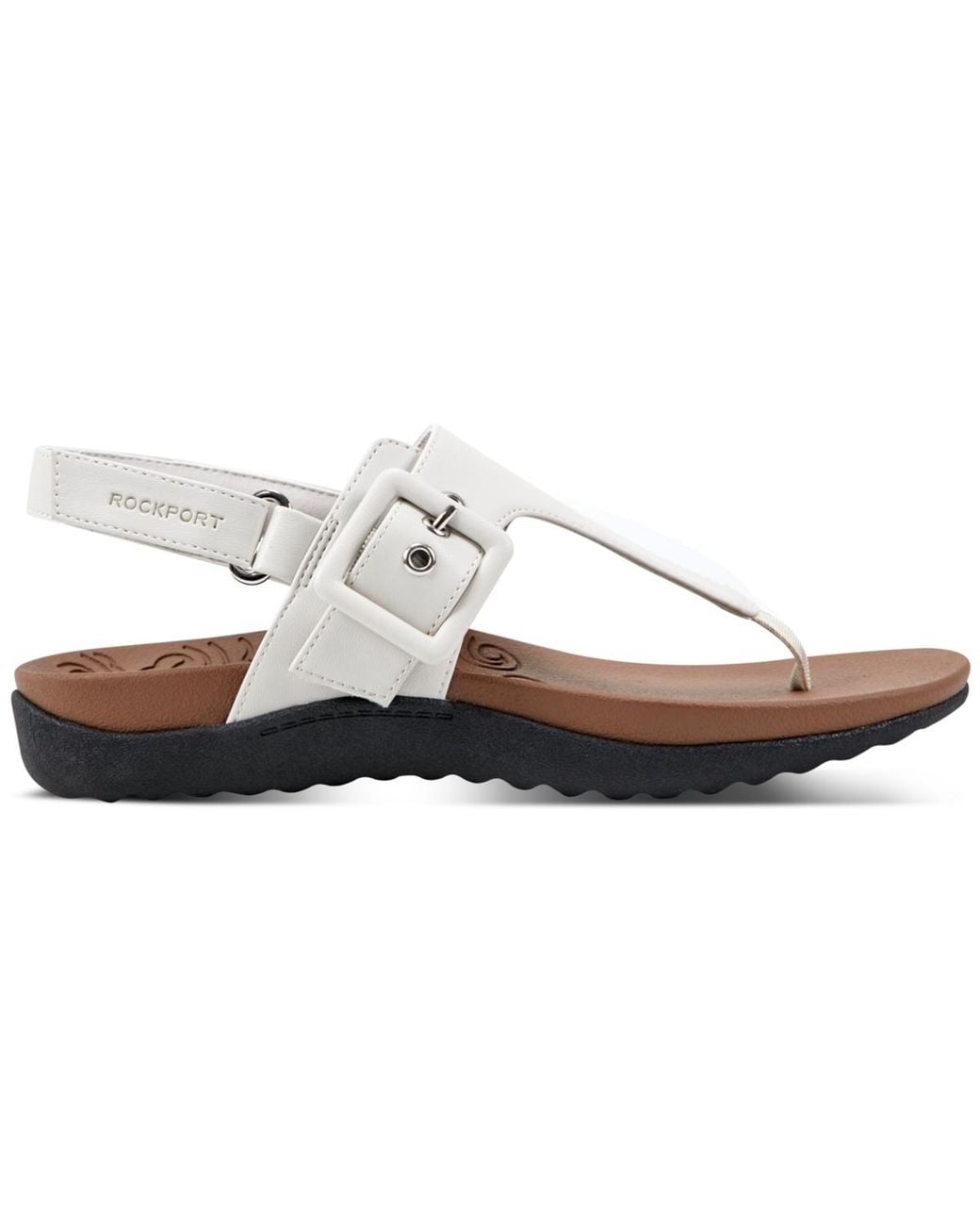 Rockport Brown Rora Flat Sandals