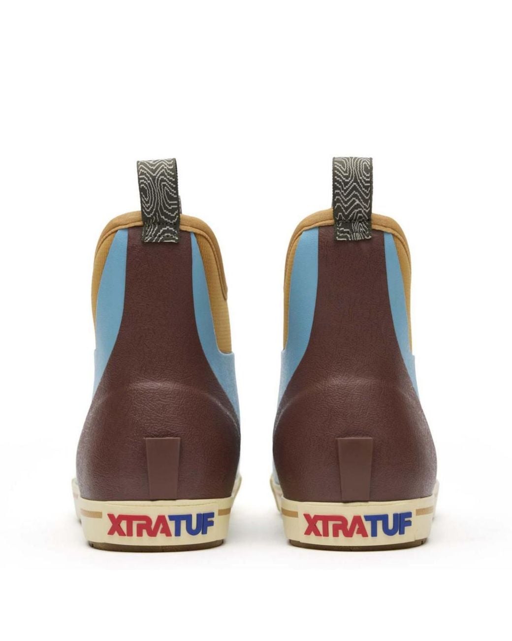 XtraTuf Blue Camp Fleece Lined Ankle Deck Boot