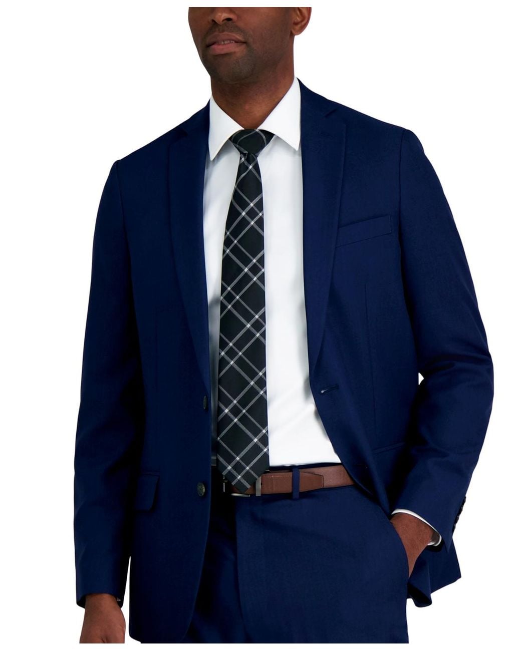 Calvin Klein Black Stitch Plaid for men