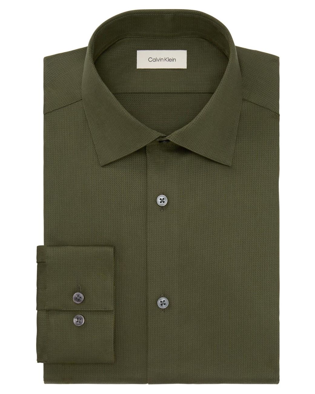Calvin Klein Steel Plus Regular Fit Dress Shirt in Green for Men | Lyst Calvin Klein Steel Plus Regular Fit Dress Shirt in Green for Men | Lyst