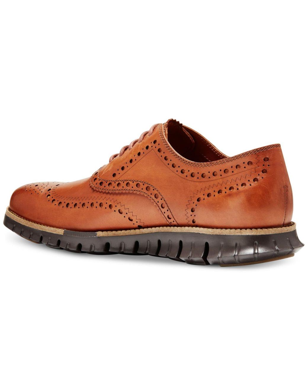 zerøgrand wingtip oxford brown
