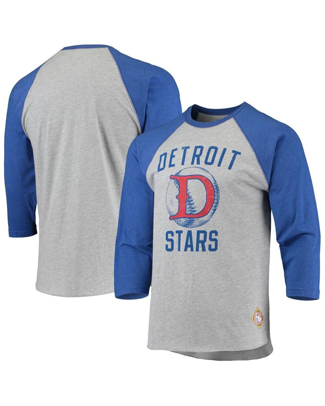 Chicago Cubs Stitched Baseball 3/4 Royal Blue Sleeve Raglan Unisex 2XL