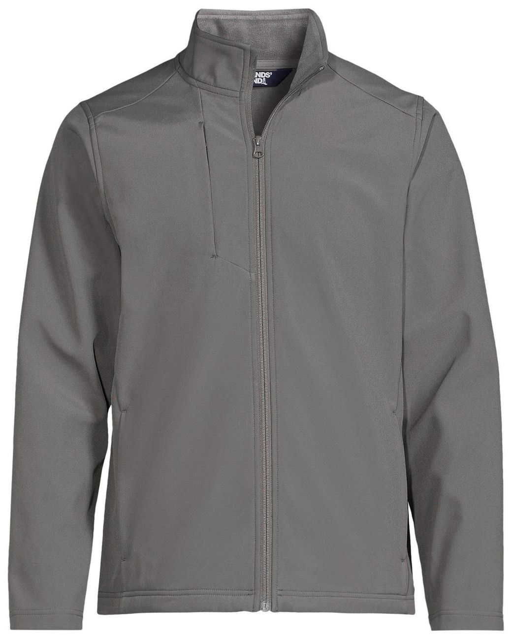 Lands' End Gray Soft Shell Jacket for men