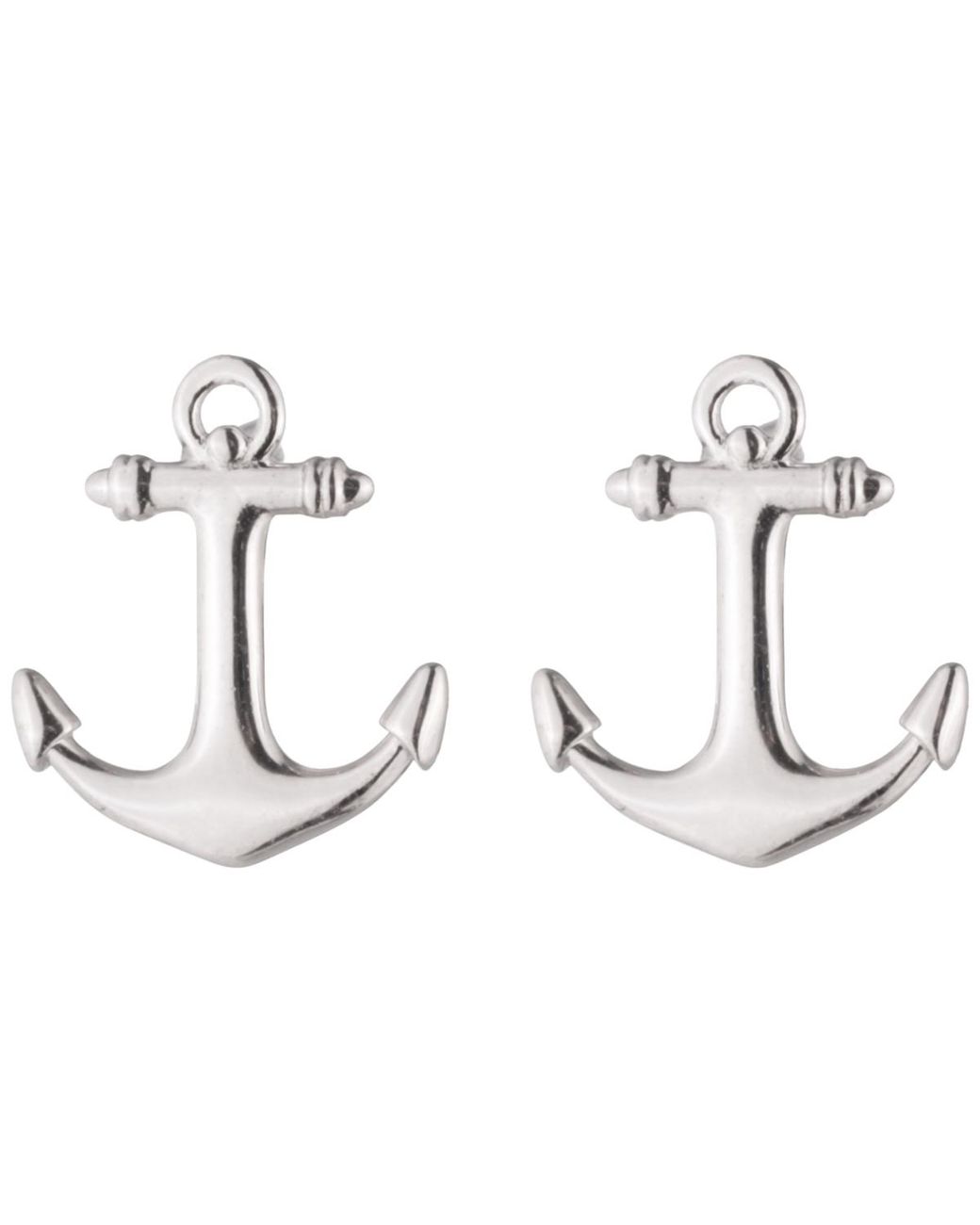 Ralph Lauren Metallic Sterling Tiny Stud Earrings