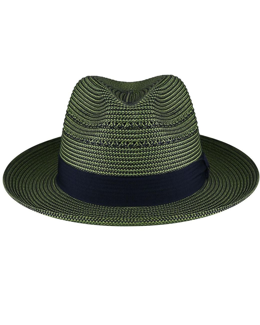Bailey 1922 Green Eli Braided Fedora for men