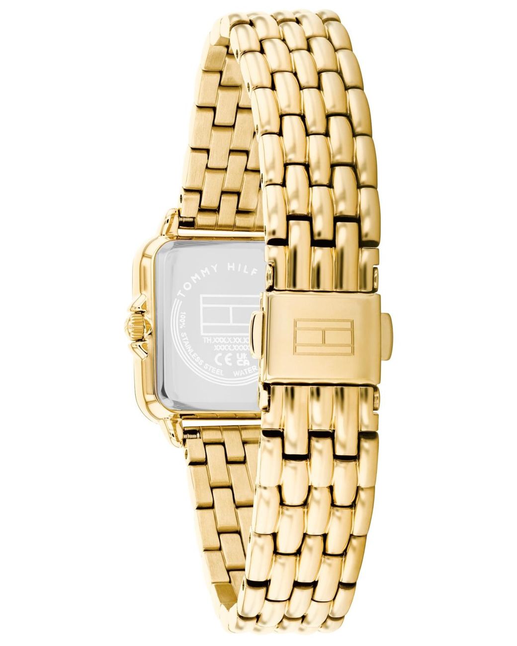 Tommy Hilfiger Metallic Quartz Tone Stainless Steel Bracelet Watch