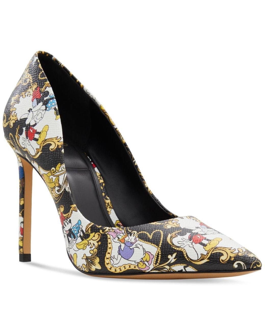 mustard velvet heels