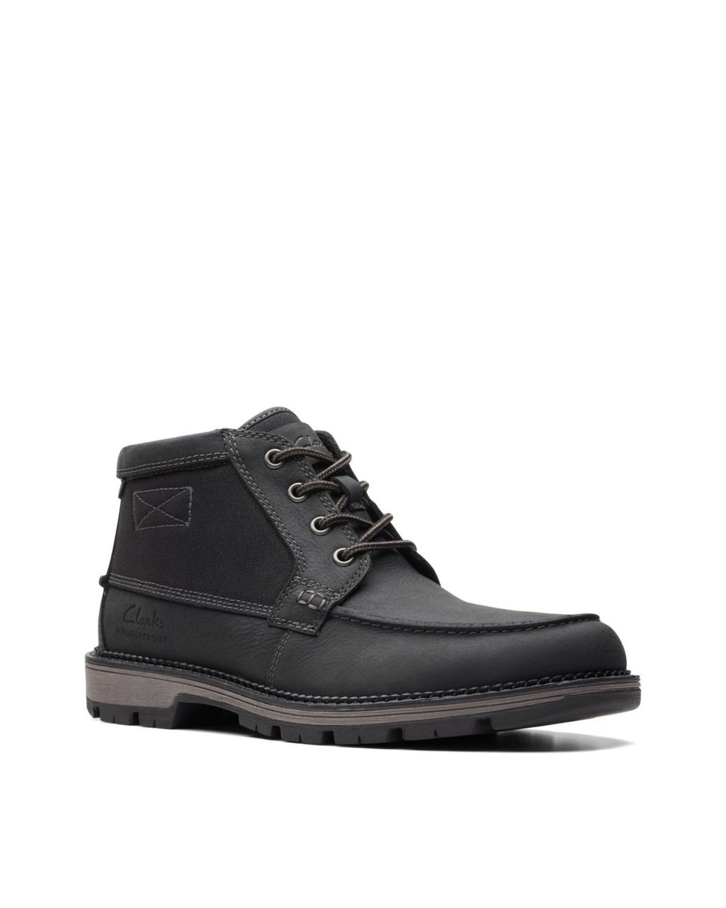 Clarks Black Collection Maplewalk Moc Boots for men