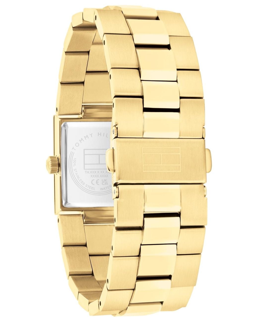 Tommy Hilfiger Metallic Quartz Tone Stainless Steel Bracelet Watch