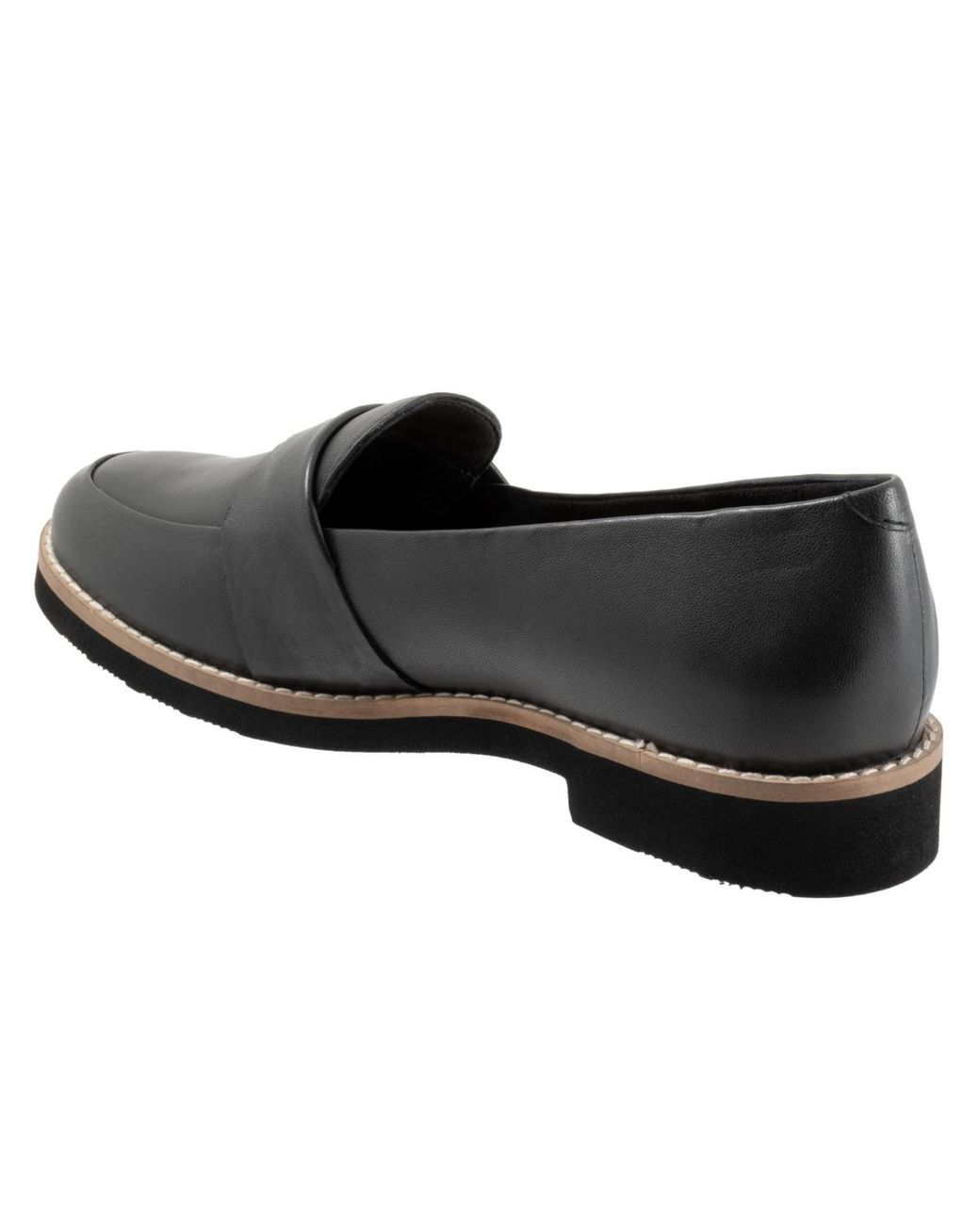 Softwalk® Black Walsh Loafer