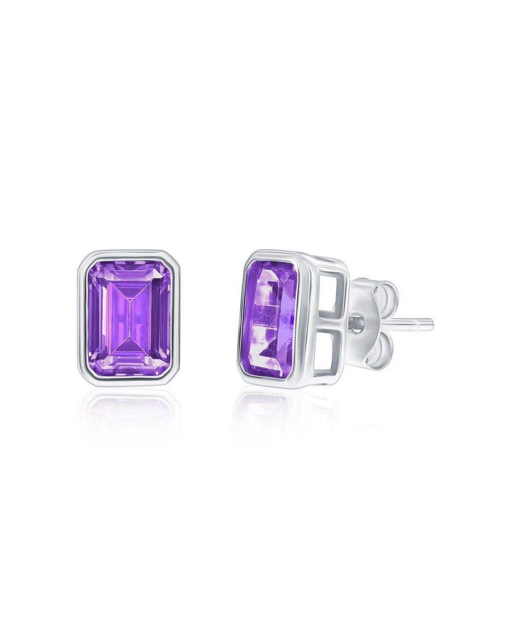 Simona Purple Sterling Silver