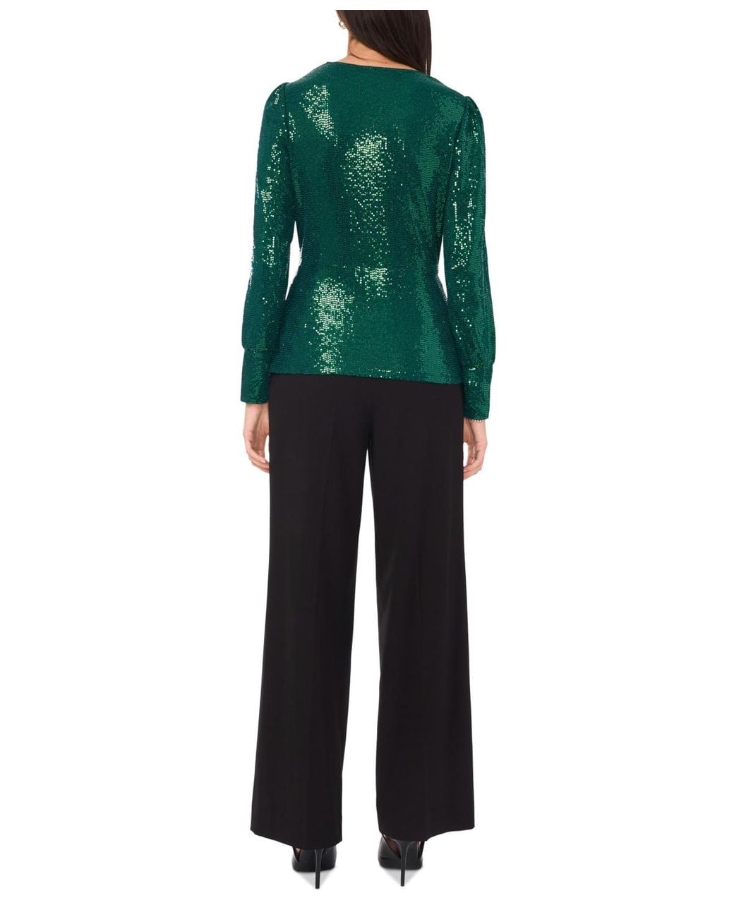 vince camuto sequin top