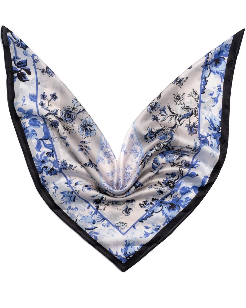 Vince Camuto Blue Wallpaper Square Scarf
