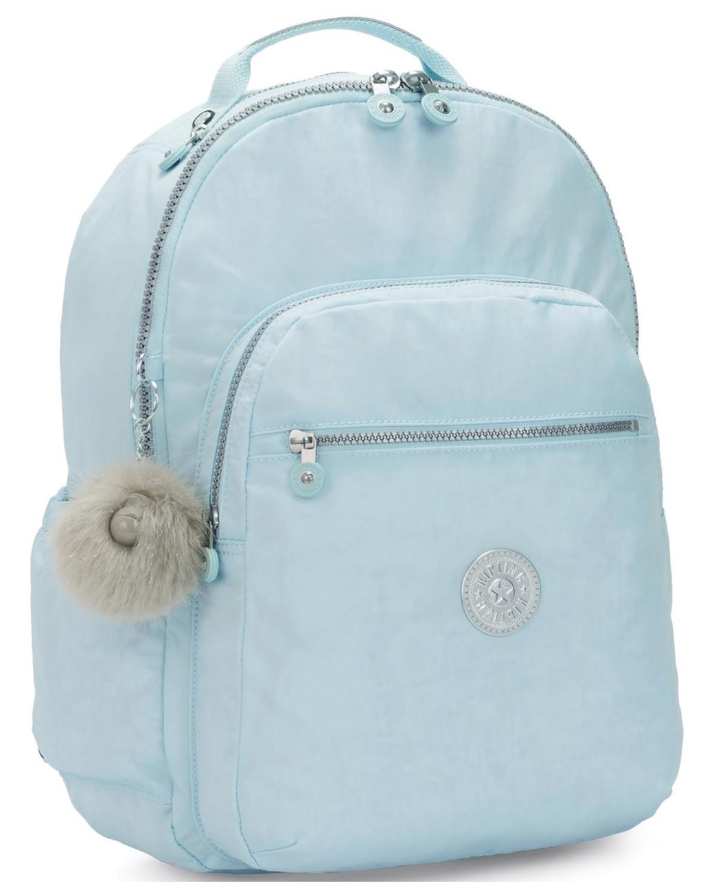 Kipling Blue Seoul Medium Backpack