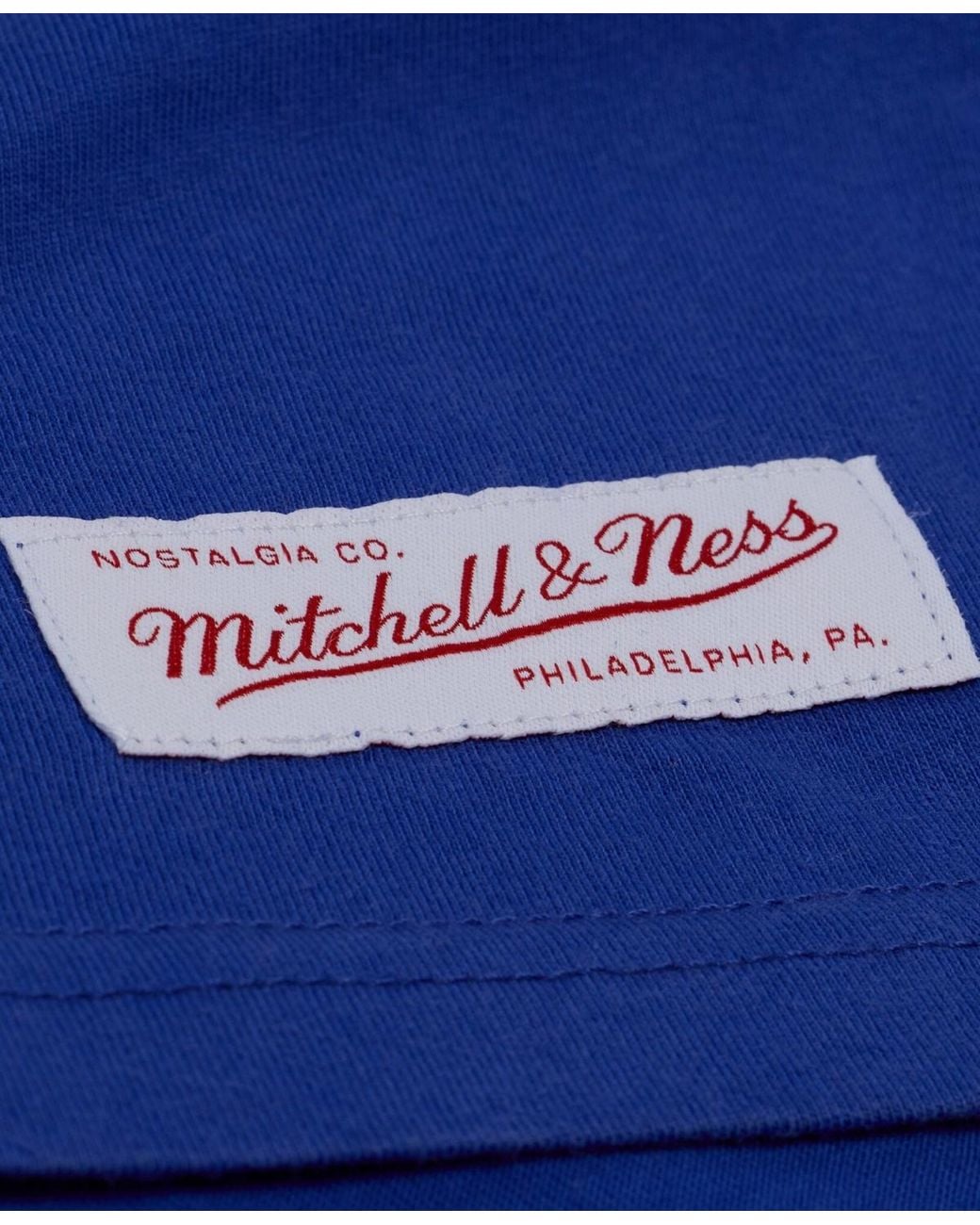 Mitchell & Ness Blue Denver nuggets Core Essentials T-shirt for men