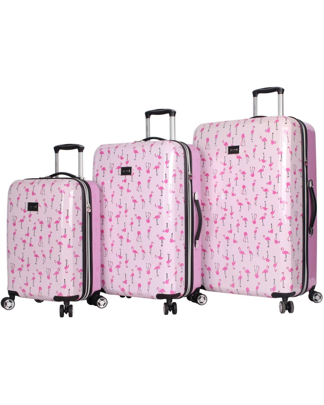 Betsey Johnson Hardside Luggage Collection in Pink Lyst