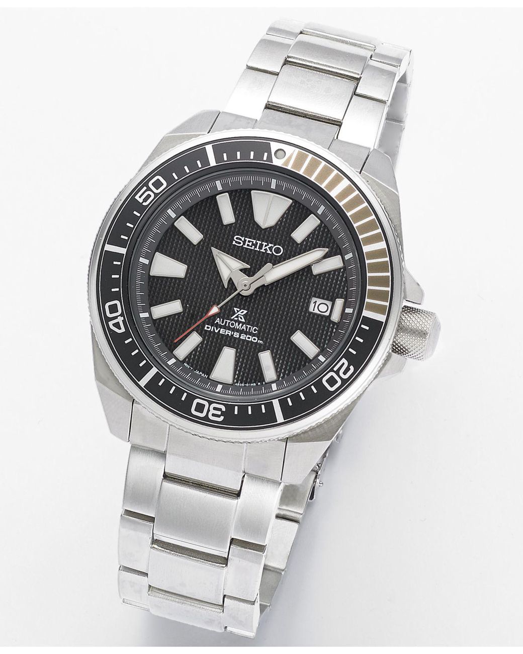 men's automatic prospex diver stainless steel bracelet watch 44mm