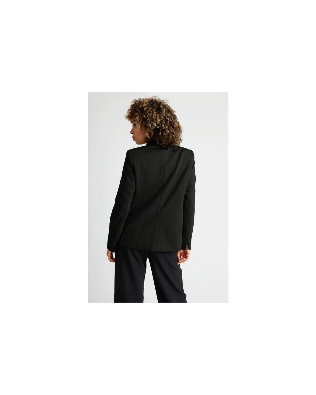 Caldwell Collection Black Lorraine Single Button Blazer