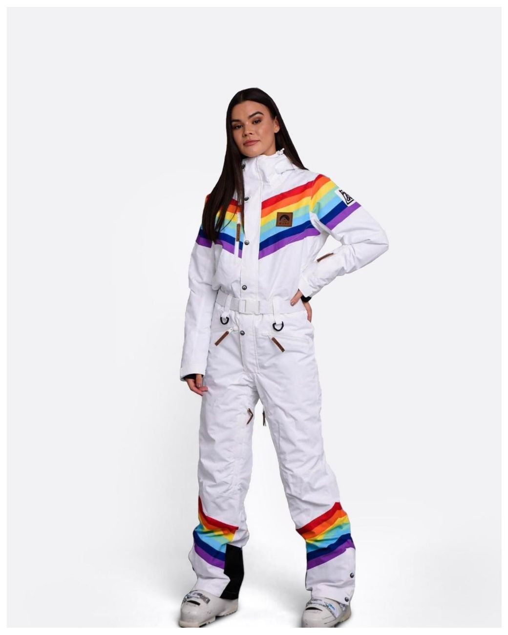 OOSC Blue Rainbow Road Ski Suit