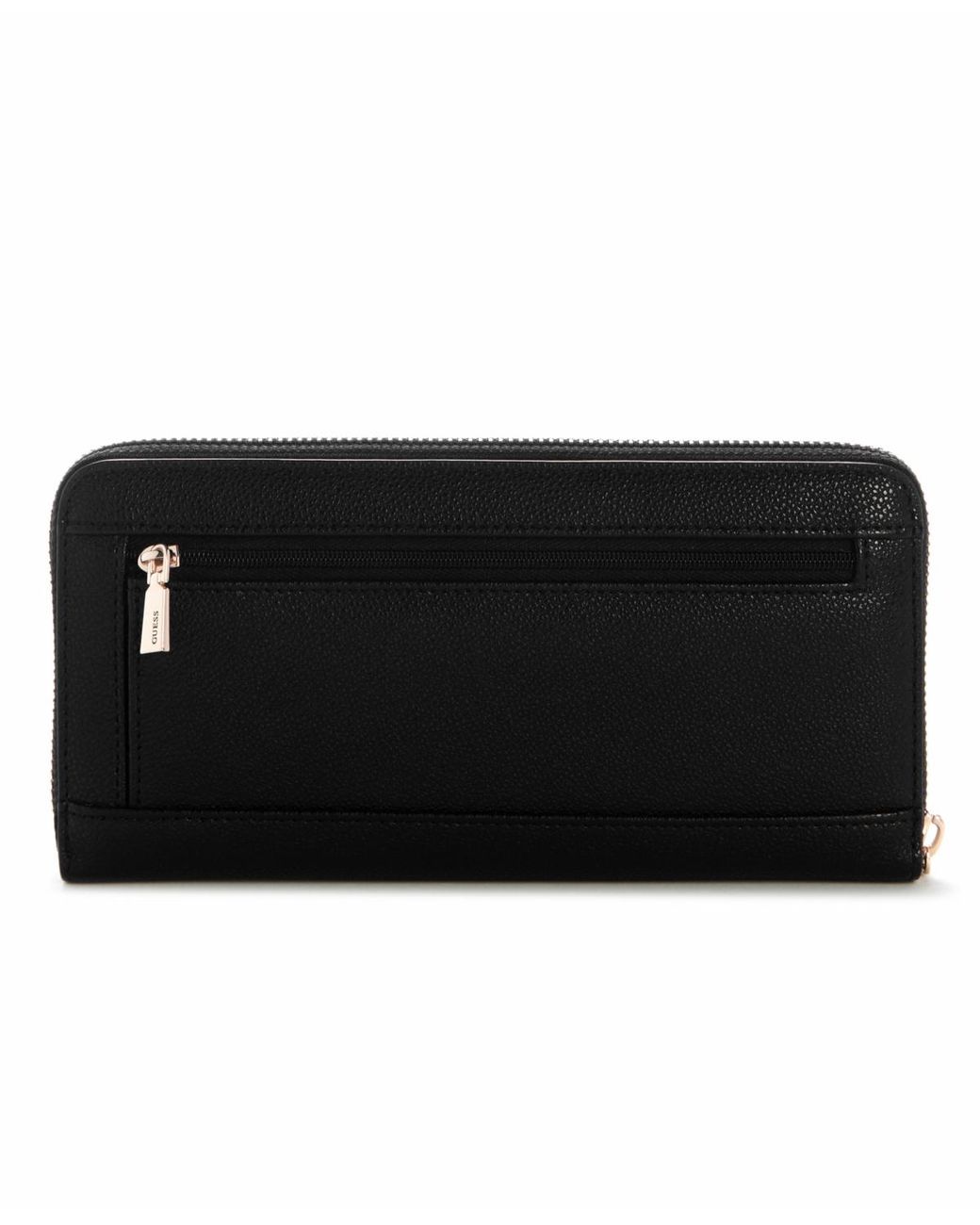 Guess Black Bethany Mini Zip Around Wallet