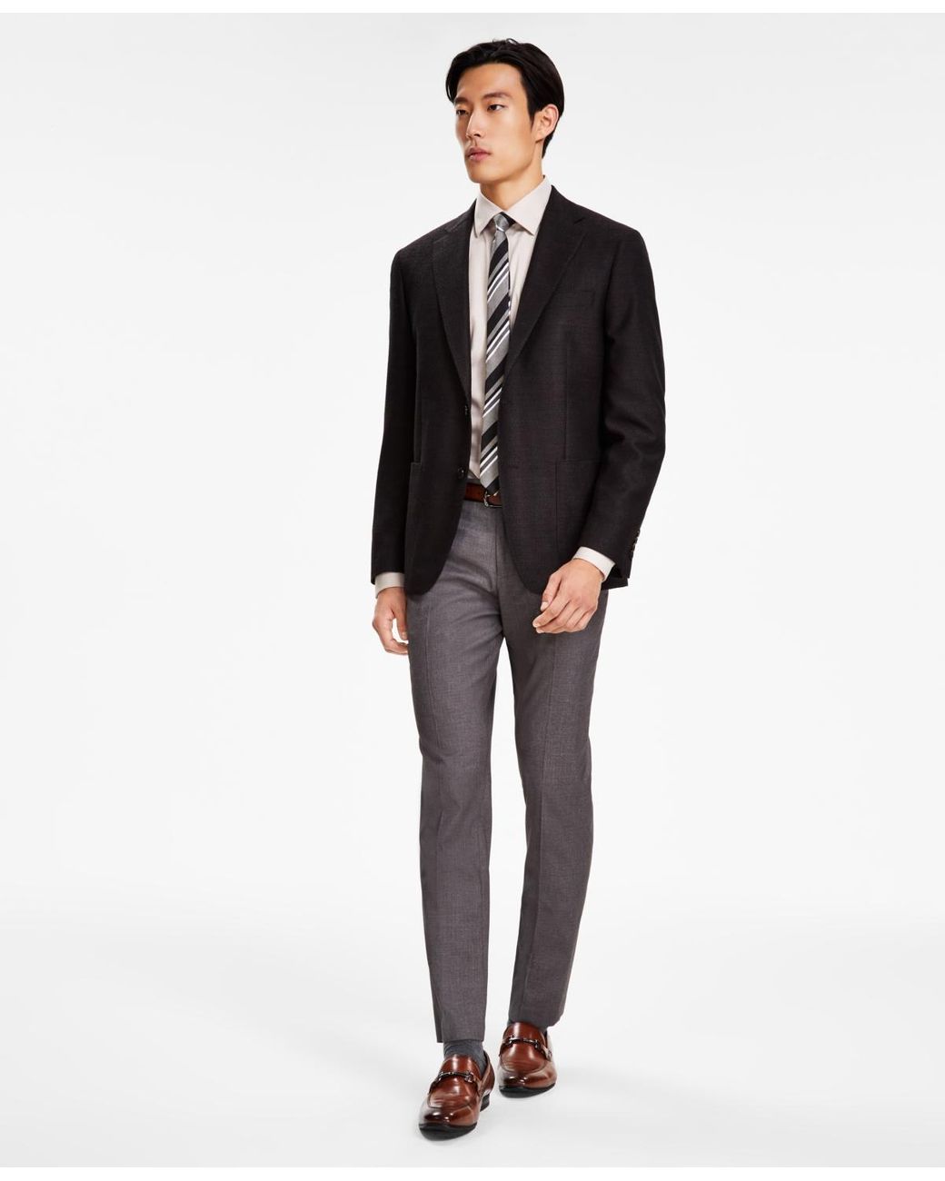 Calvin klein slim fit hotsell sport coat