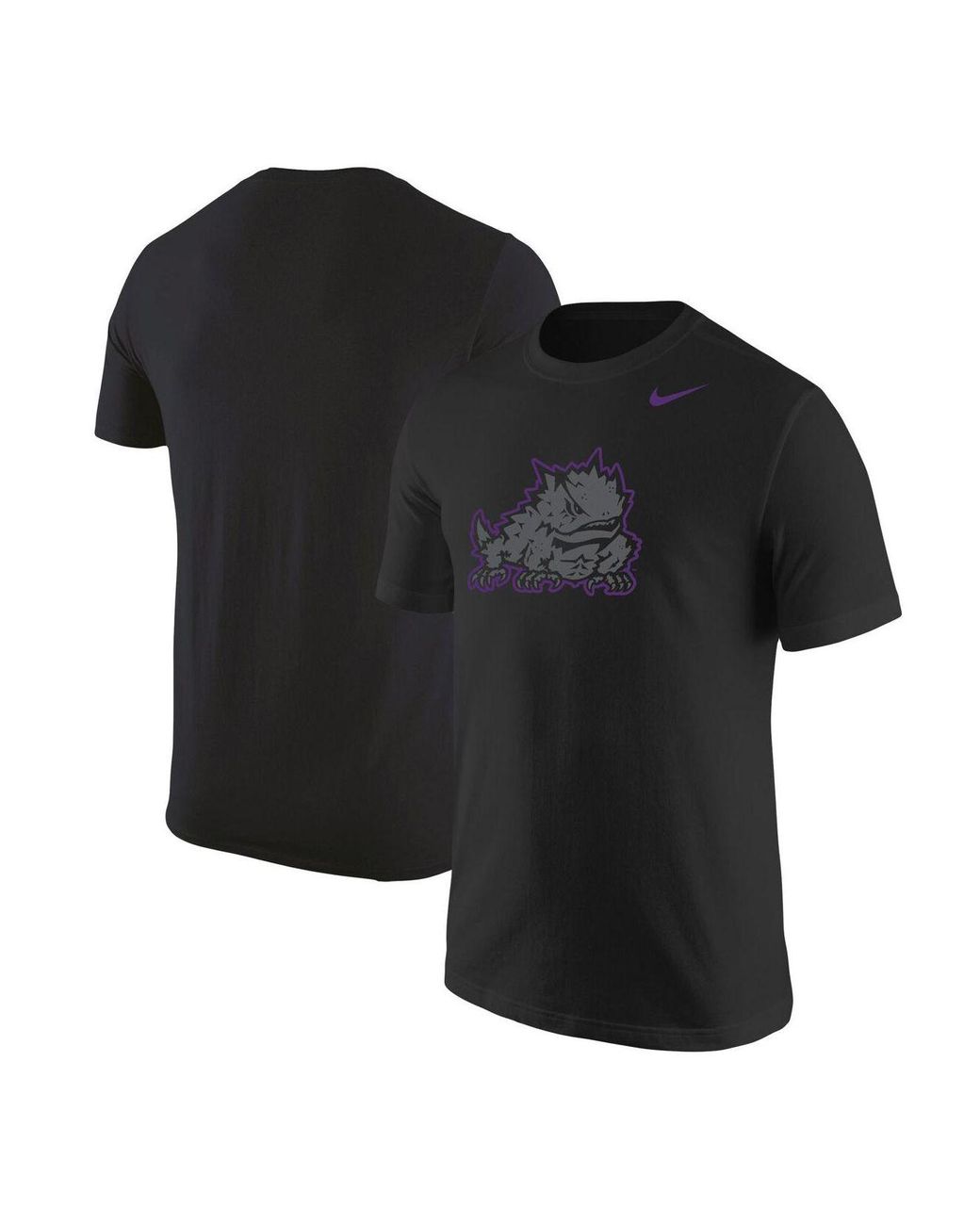 Nike Black Tcu Horned Frogs Logo Color Pop T-shirt for Men | Lyst