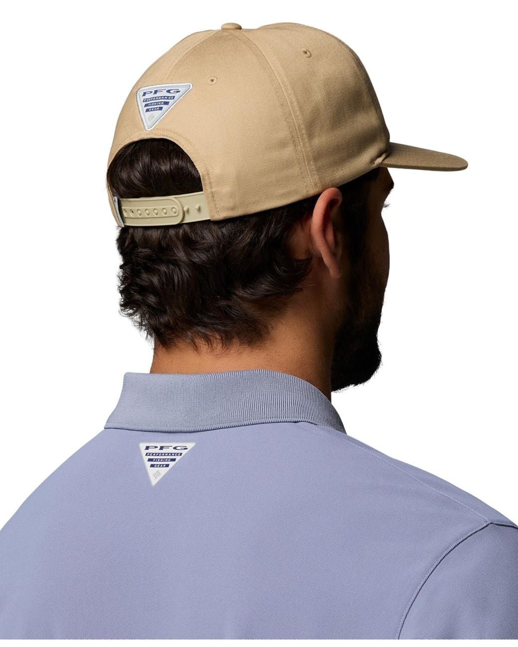 Columbia Blue Creel Snap Back Hat for men