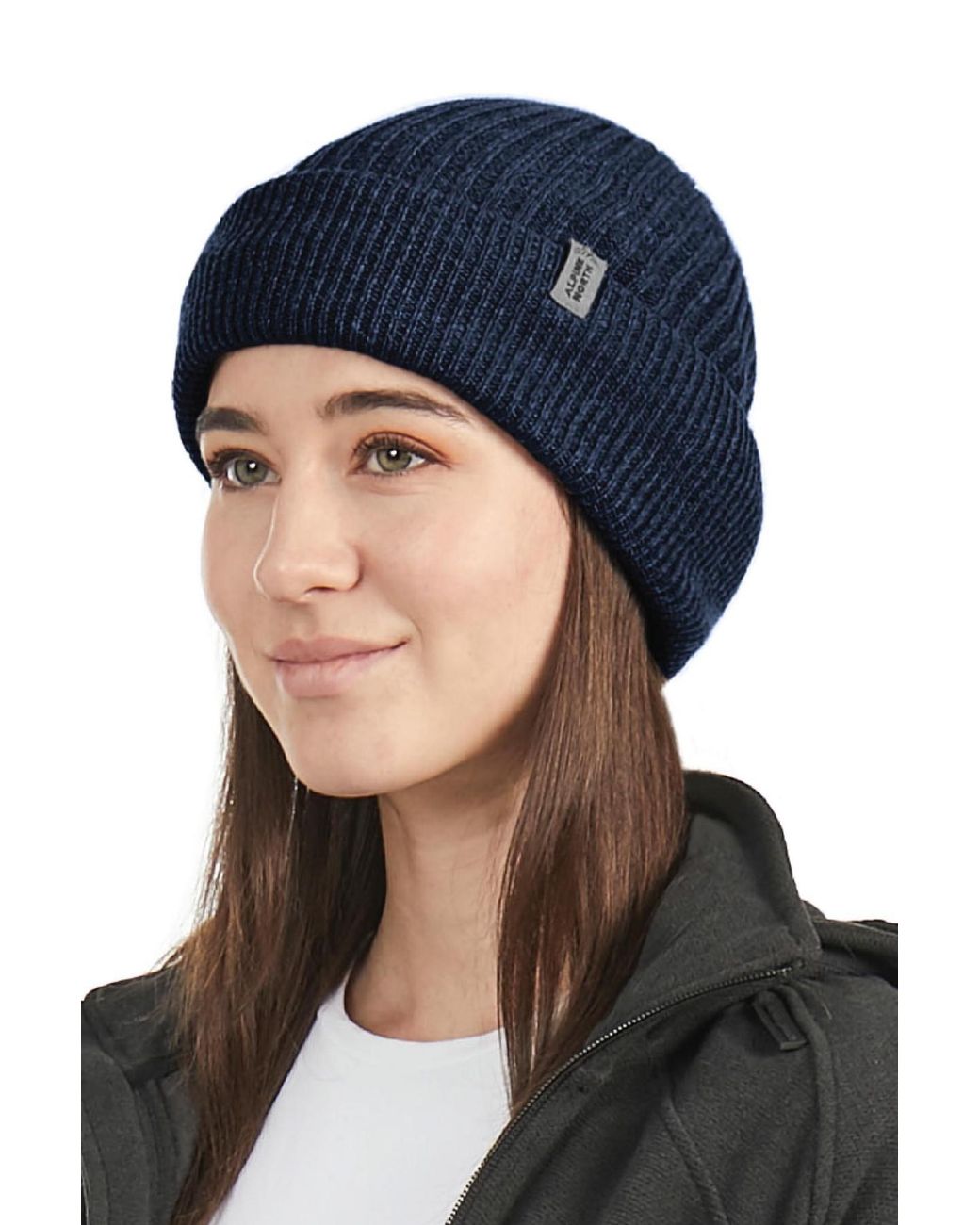 Alpine North Blue | Cuff Beanie