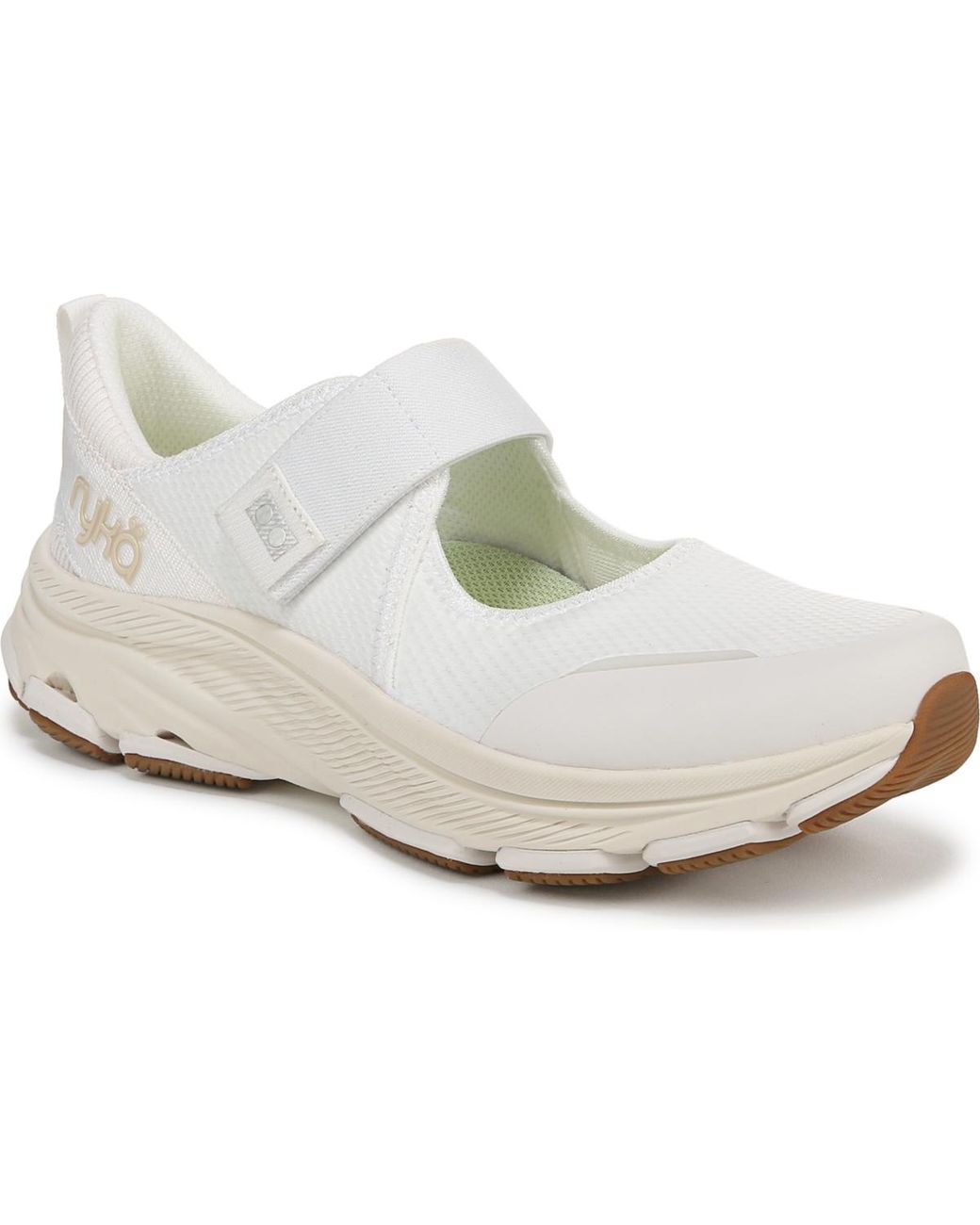Ryka White Devotion Max Mary Jane Walking Sneakers