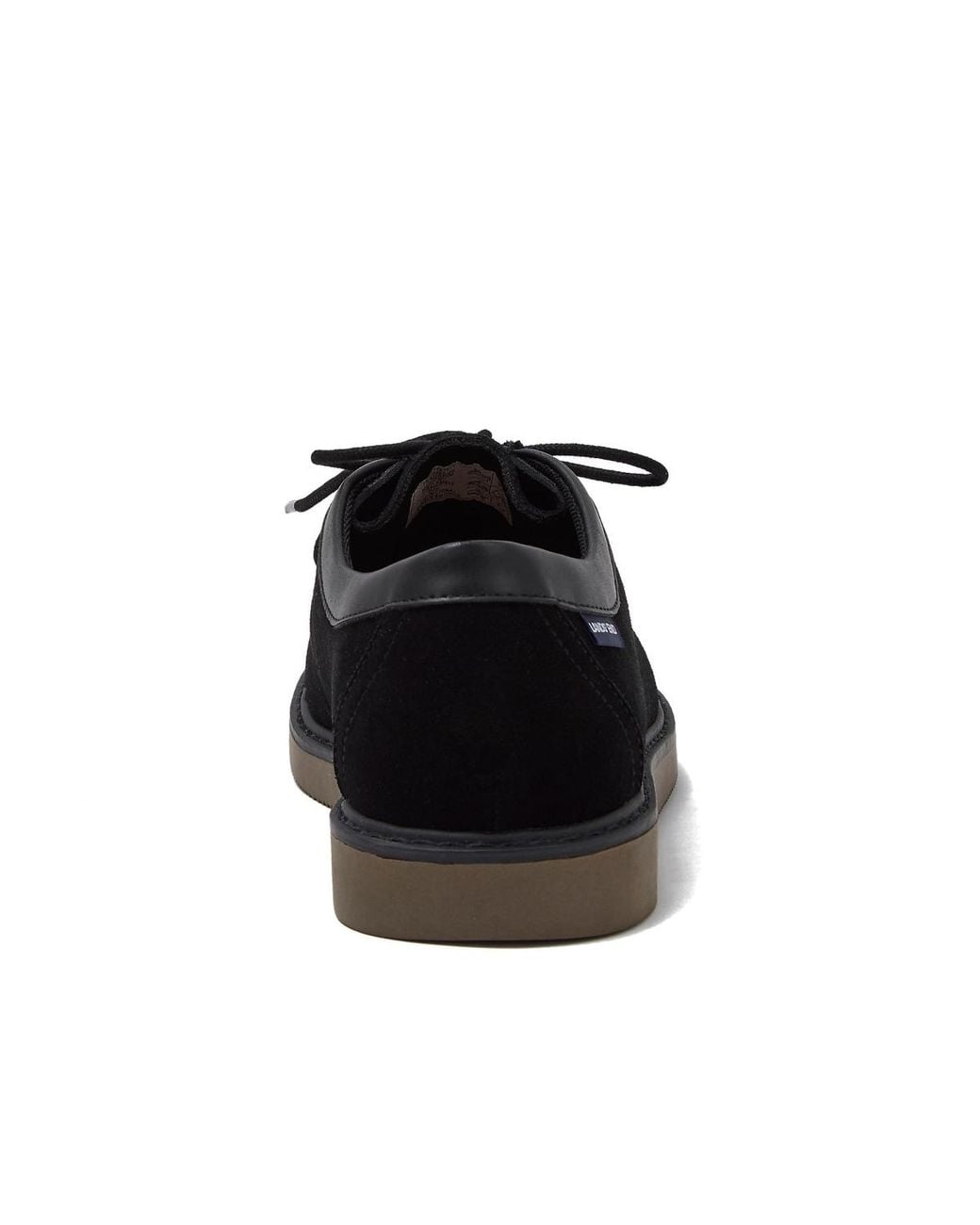 Lands' End Black Moc Toe Shoes