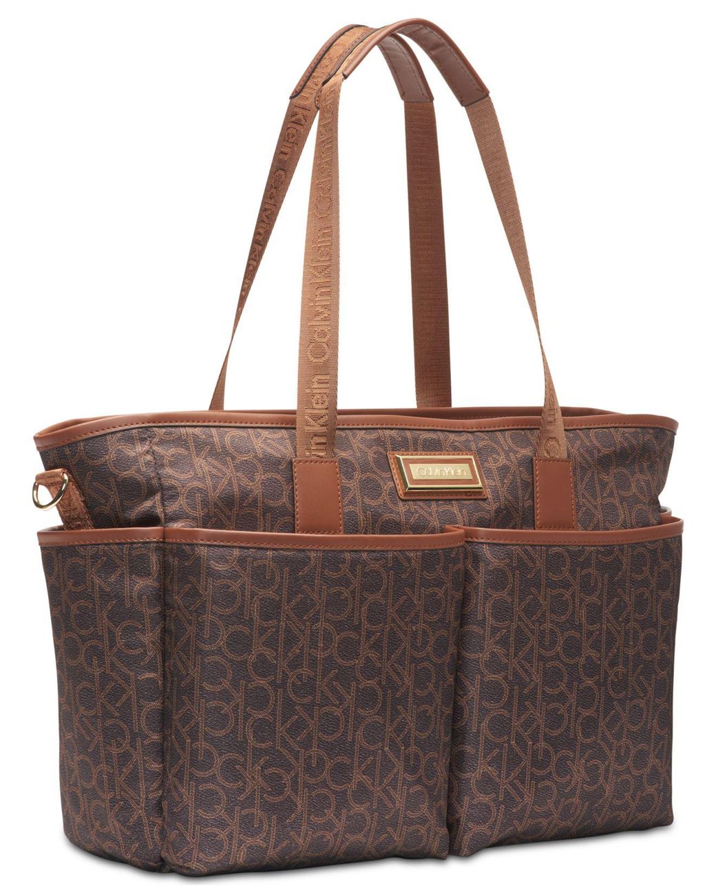 Calvin Klein Florence Diaper Bag in Brown | Lyst