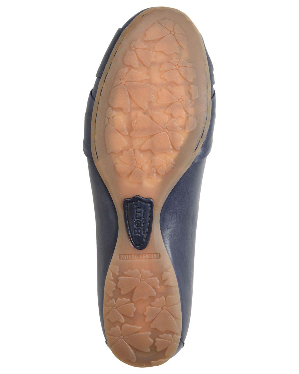 born navy flats