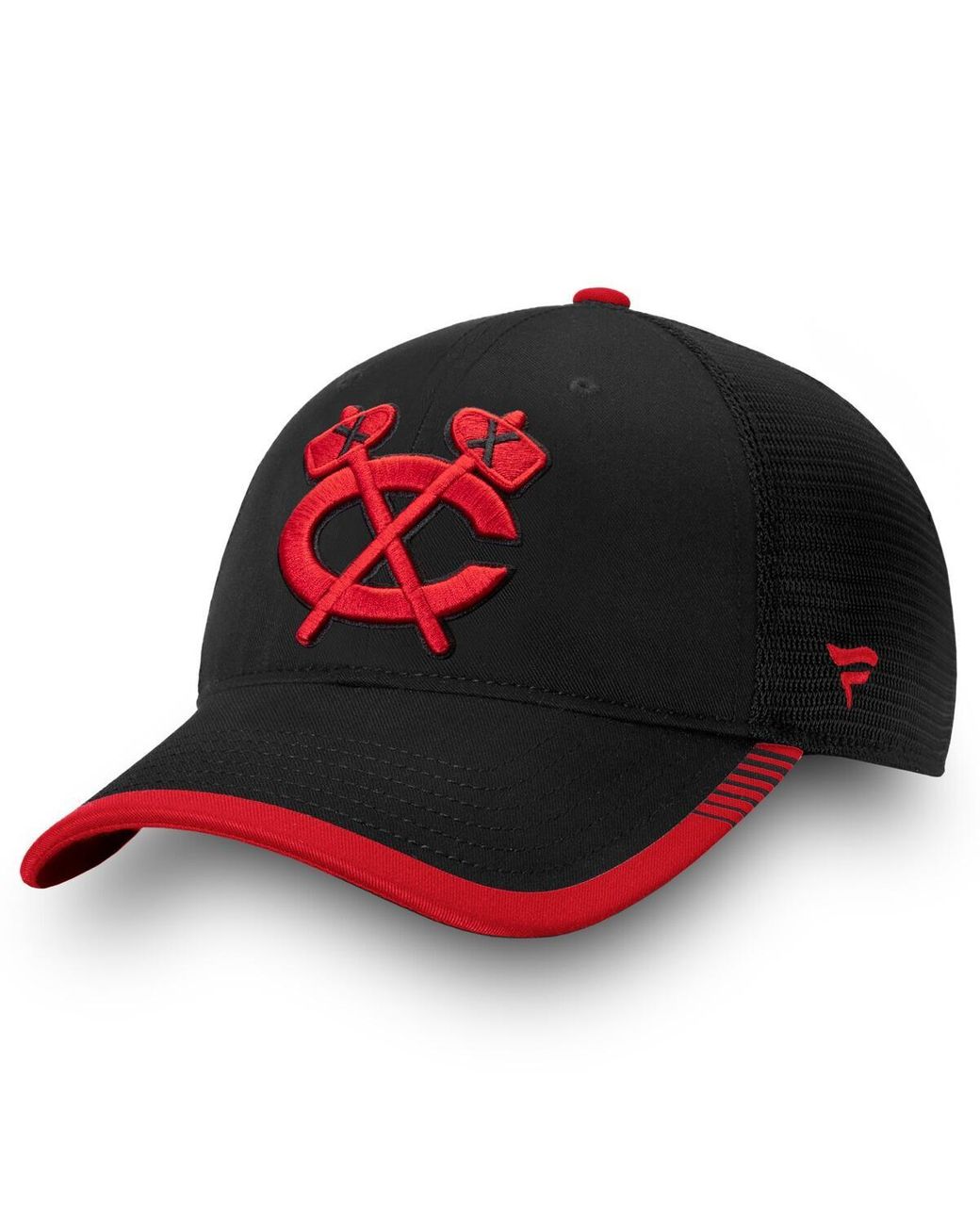 Men's Fanatics Branded Green/Red New Jersey Devils True Classic Retro  Trucker Snapback Hat