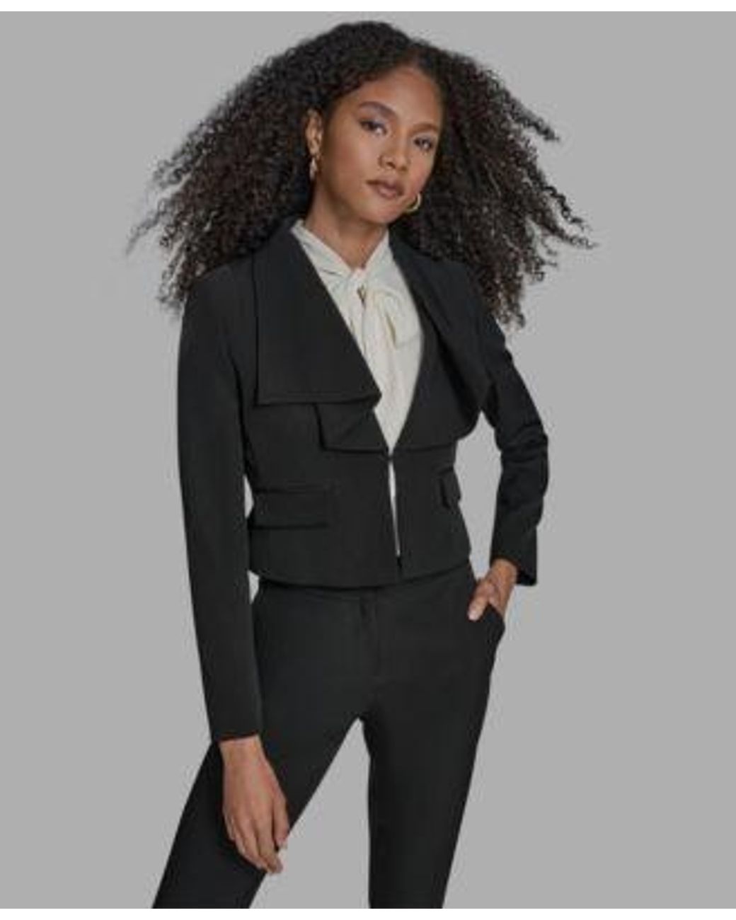 BCBGMAXAZRIA Gray Suits Blazer Pants