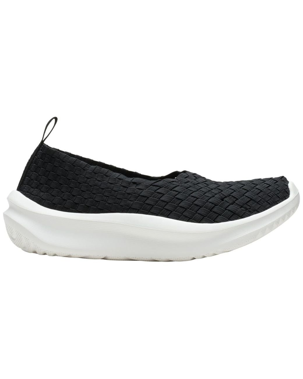 Clarks Black Cloudsteppers Solevana Weave Slipon