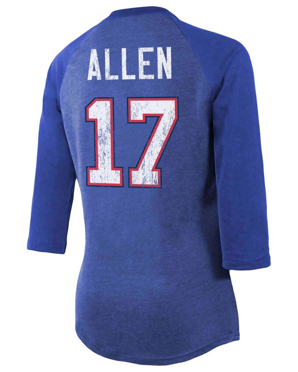 Fanatics Branded Josh Allen Buffalo Bills Women's Heathered Royal Name &  Number Tri-Blend Tank Top