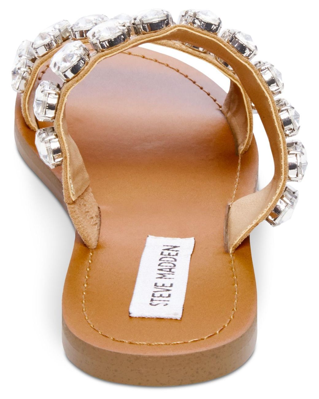 Steve Madden Reason Jeweled Sandals | Lyst