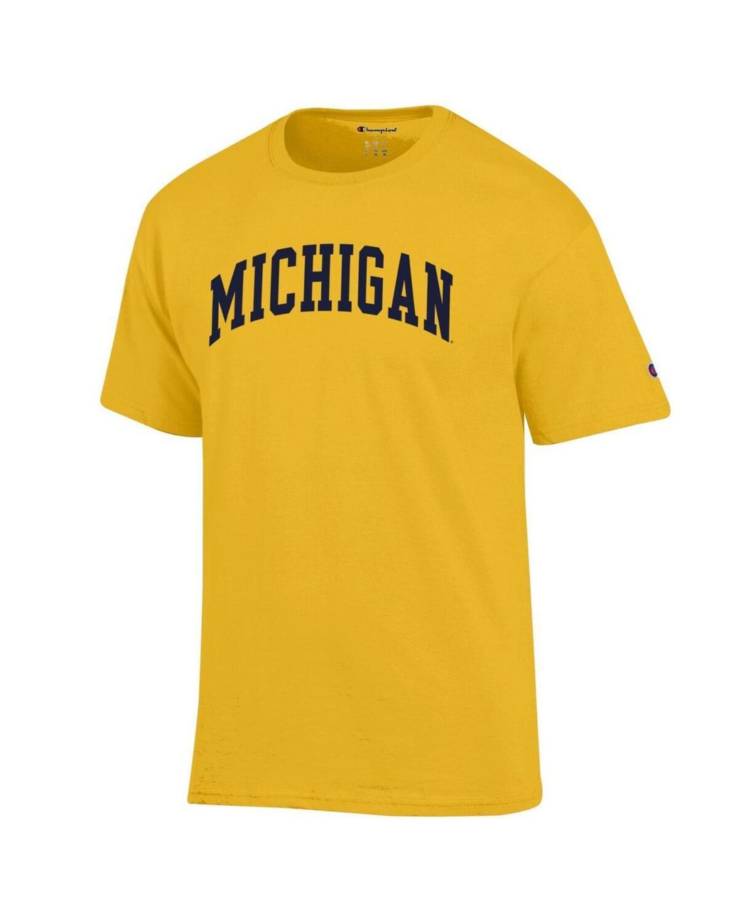 Champion Yellow Minnesota En Gophers Basic Arch T-shirt for men