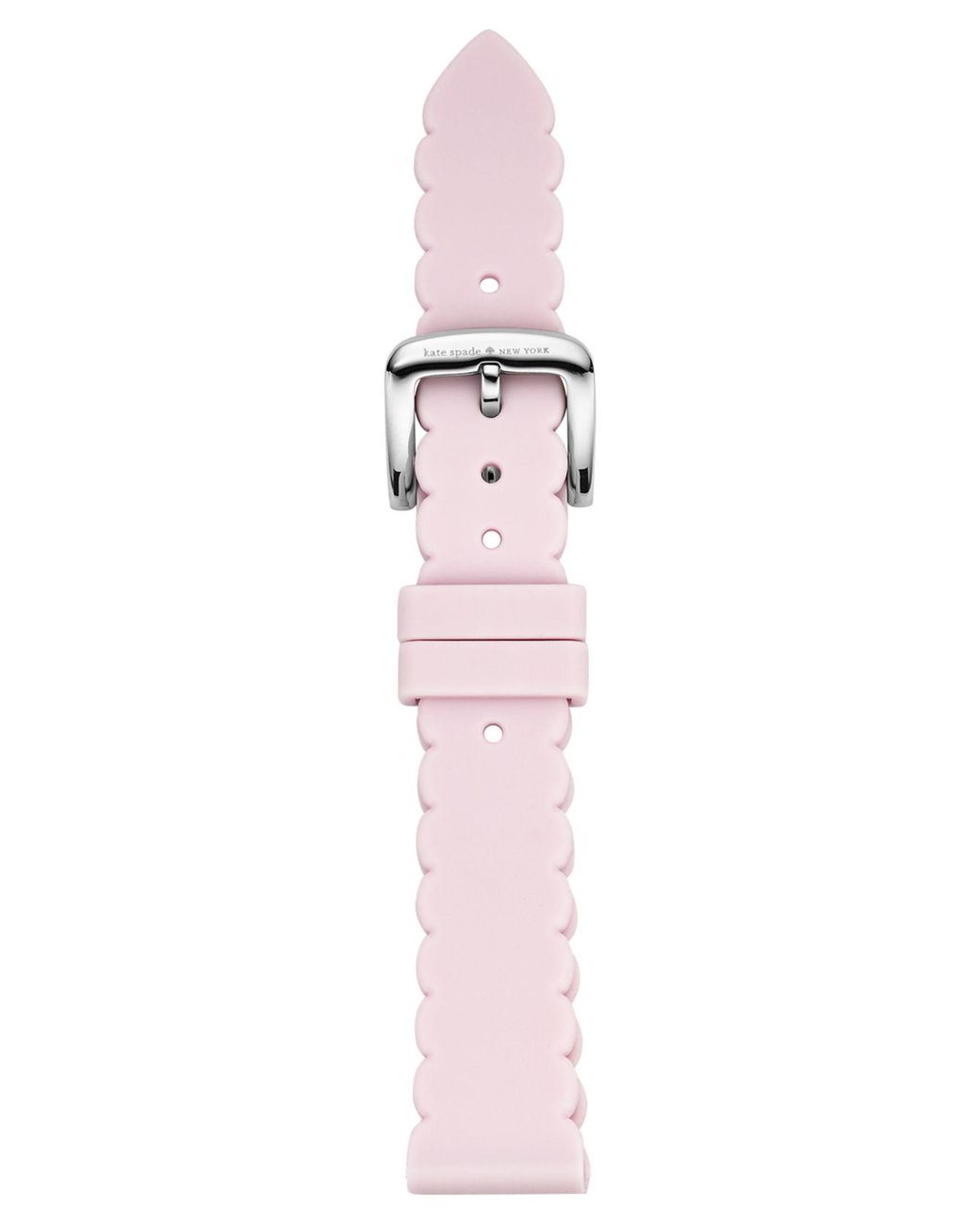 Kate Spade Scallop Pink Silicone Smartwatch Strap | Lyst