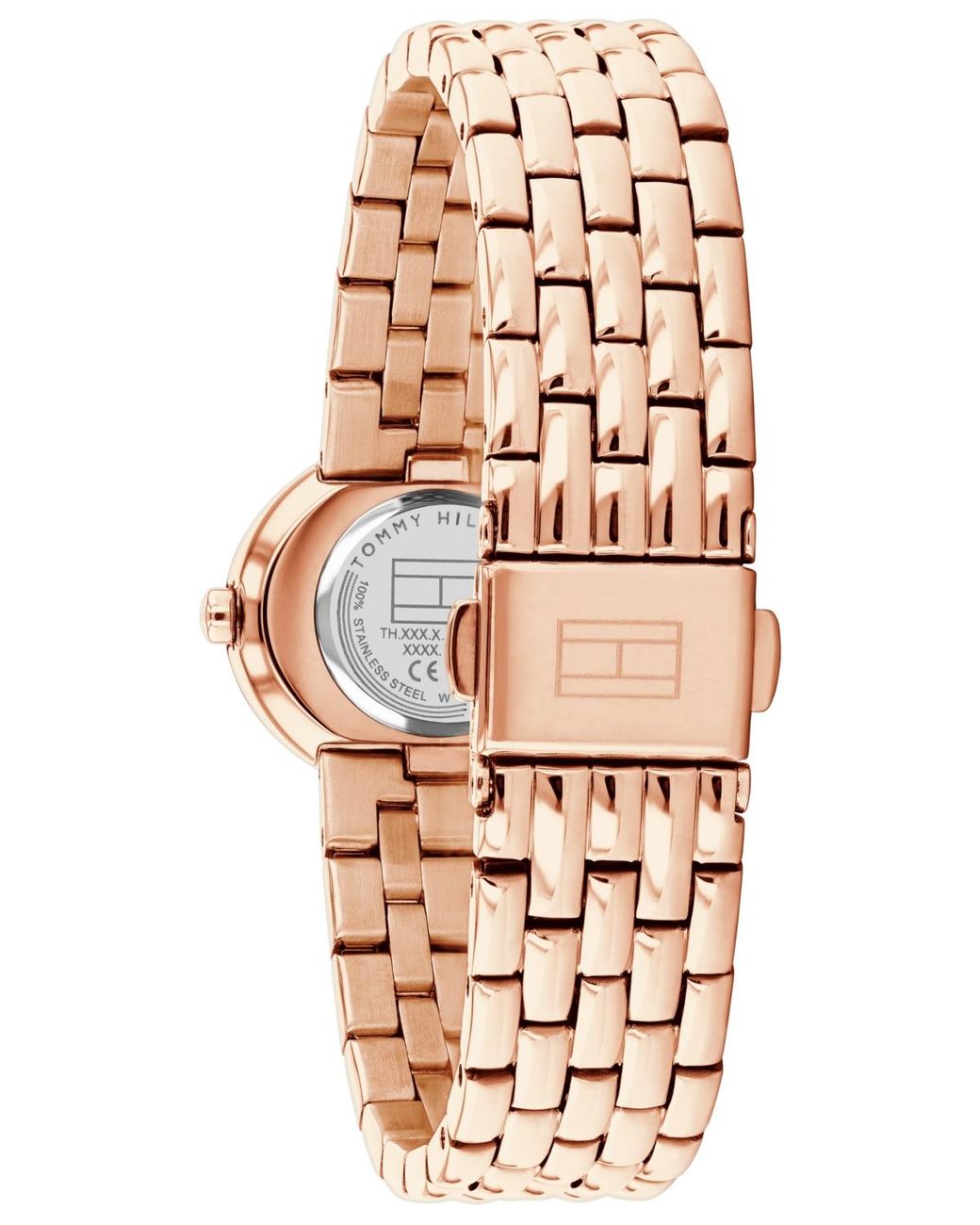 Tommy Hilfiger Metallic Quartz Tone Stainless Steel Bracelet Watch