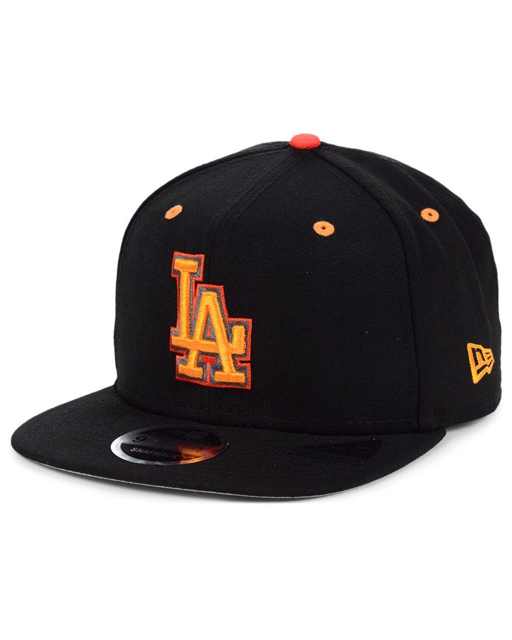 orange la hat fitted