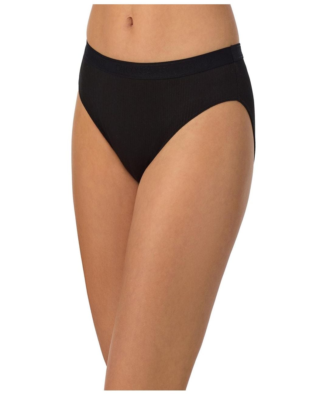 On Gossamer Black Cabana Cotton Solid Rib Bikini