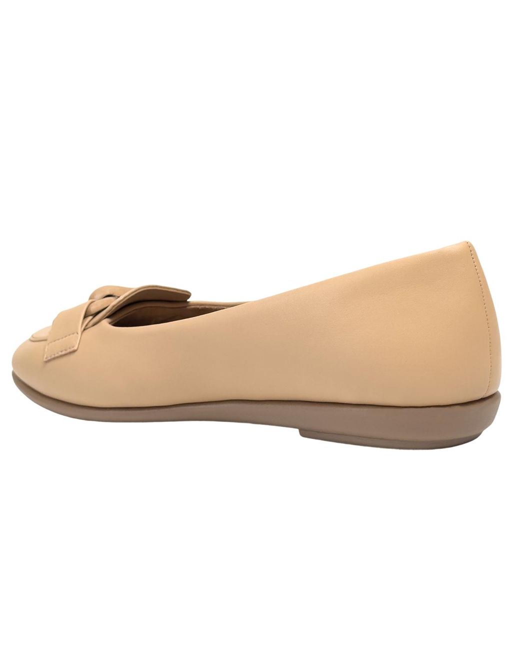 Bells Flats Java Flats Aerosoles Bell Slip-on Ballet Flats in Natural | Lyst