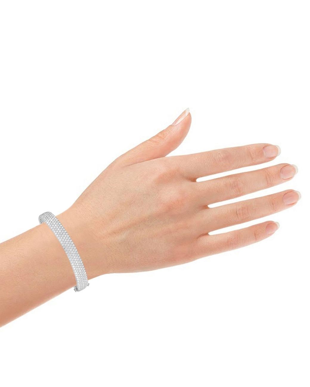 Macy's 7pc silver bangle bracelet | Silver bangles, Silver bangle bracelets,  Bangles