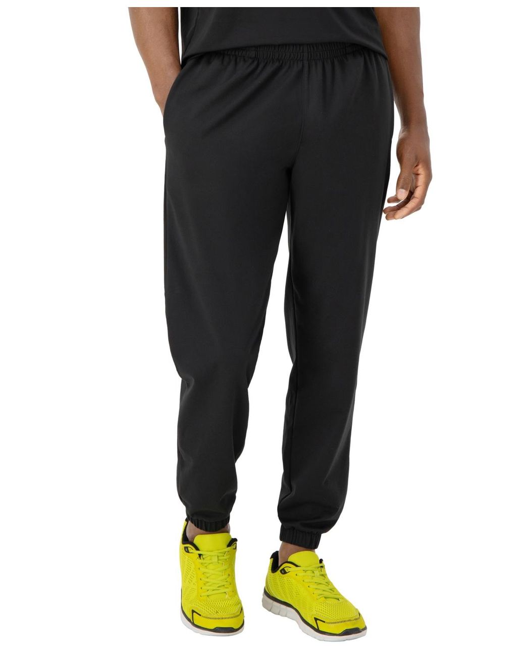 Hanes Black Moves Performance 29.75" Slim jogger for men